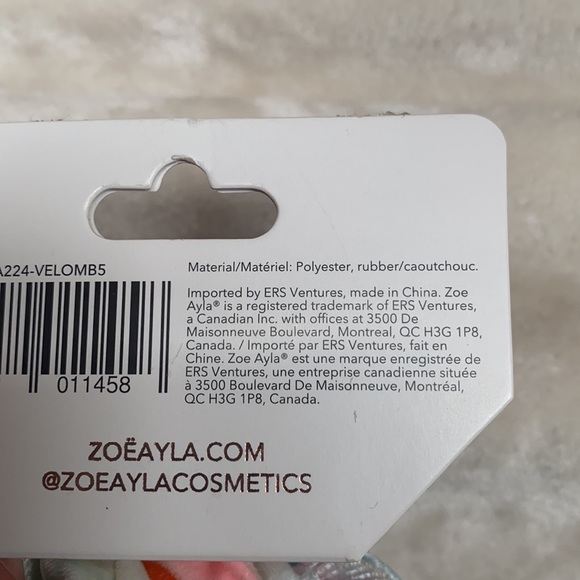 NEW Velvet Feel Tie Dye Scrunchies - 3 Pack - Picture 6 of 6